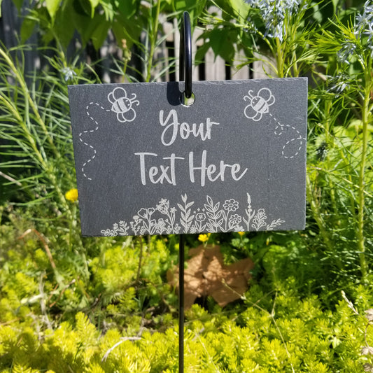 Custom Pollinator Garden Sign